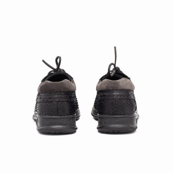 3.7k.$ PRADA RARE Snake Skin Black Split Toe Chunky Derby Avant Garde VTG US10 main image 15